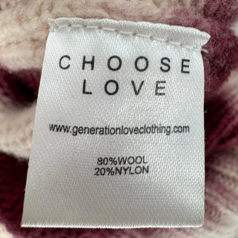 Generation Love Sweater Tie Dye Puff Sleeve